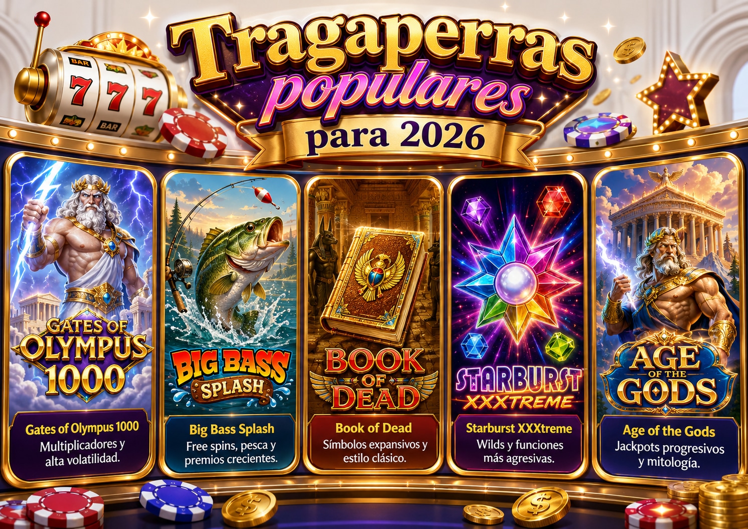 Mejores Tragaperras Online en España 2026
